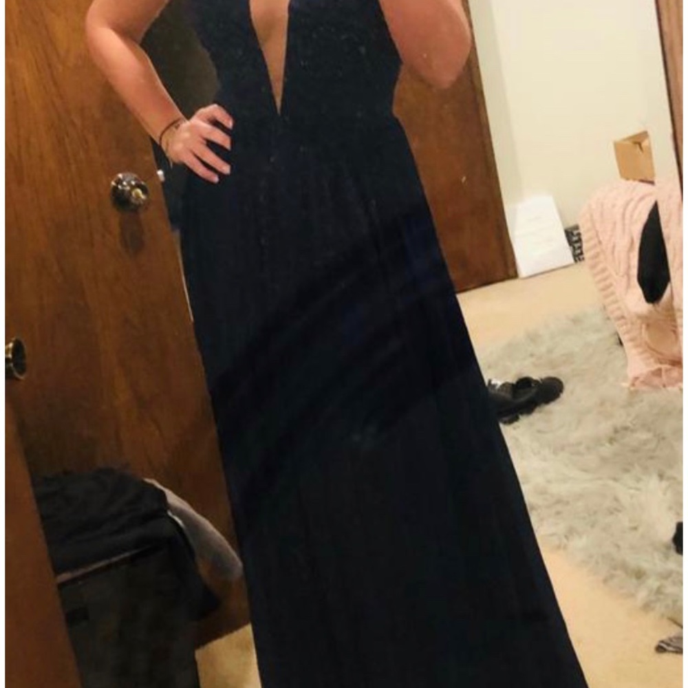 Dress the Population sleeveless dress black XL